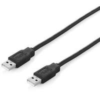 Equip Equip 128870 USB 2.0 A-A kábel apa - apa duplán árnyékolt 1,8m