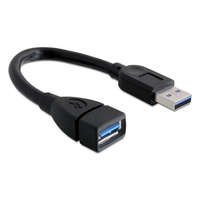 DeLock Delock DL82776 USB3.0-A (apa/anya) hosszabbító kábel 15 cm