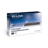 TP-Link TP-Link TL-SG1016D 10/100/1000Mbps 16 portos switch 1U Rackmount