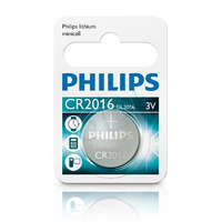Philips Philips 3V Lítium gombelem (CR2016/01B)