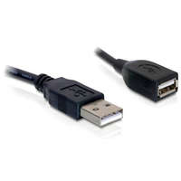DeLock Delock DL82457 USB 2.0-A (apa/anya) hosszabbító kábel 15 cm