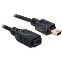 DeLock Delock DL82667 USB 2.0 mini-B hosszabbító kábel apa-anya 1 m