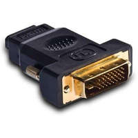 Wiretek Wiretek DVI (Male) -> HDMI (FeMale) v1.3, Aranyozott átalakító (WH018)