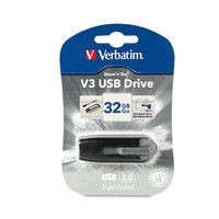 Verbatim Pen Drive 32GB Verbatim Store &#039;n&#039; Go V3 USB 3.0 fekete-szürke (49173)