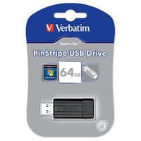 Verbatim Pen Drive 64GB Verbatim Store &#039;n&#039; Go fekete (49065)