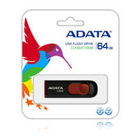 ADATA Pen Drive 64GB ADATA Classic C008 fekete USB2.0 (AC008-64G-RKD)