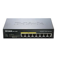 D-Link D-Link DGS-1008P/E 10/100/1000Mbps PoE 8 portos switch