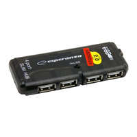 Esperanza Esperanza EA112 USB 2.0 HUB 4 portos fekete