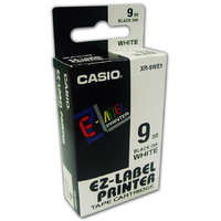 Casio Casio Feliratozógép szalag, 9 mm x 8 m, fehér-fekete (GCIR-9WE1)