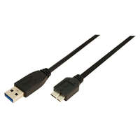 LogiLink LogiLink CU0026 USB 3.0 A típus - B típus Micro kábel 1m
