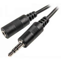 Gembird Gembird Cablexpert audio kábel Jack 3.5mm Male --> Jack 3.5mm Female 1,5m (CCA-423)