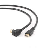 Gembird Gembird Cablexpert Monitor adatkábel HDMI male-male 1.8m 90 fok aranyozott csatlakozó (CC-HDMI490-6)