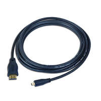 Gembird Gembird Cablexpert adatkábel HDMI v1.4 male-male 0.5m aranyozott csatlakozó (CC-HDMI4-0.5M)