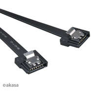 Akasa Akasa Proslim SATA3 adatkábel 50cm fekete (AK-CBSA05-50BK)