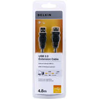 Belkin Belkin USB 2.0 Type A Male --> Type A Female hosszabbító kábel 4.8m (F3U153CP4.8M)
