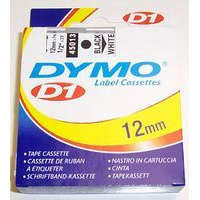 DYMO DYMO "D1" Feliratozógép szalag 12 mm x 7 m fekete-fehér (GD45013)