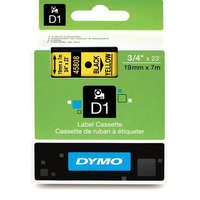 DYMO DYMO "D1" Feliratozógép Kazetta 19 mm x 7 m fekete-sárga (GD45808)
