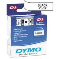 DYMO DYMO "D1" Feliratozógép szalag 24 mm x 7 m fekete-fehér (GD53713)