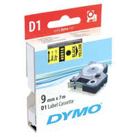 DYMO DYMO "D1" Feliratozógép szalag 9 mm x 7 m fekete-sárga (GD40918)