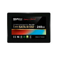 SILICON POWER 240GB Silicon Power SSD-SATAIII TLC S55 meghajtó (SP240GBSS3S55S25)