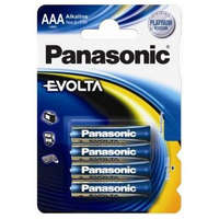 Panasonic Panasonic Alkaline Evolta 1.5V mini ceruza (AAA) elem (4db / blister) (LR3EGE/4BP)