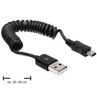 DeLock Delock 83164 USB 2.0-A anya > USB mini apa spirál kábel