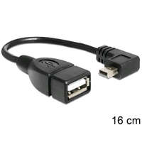 DeLock Delock 83245 USB mini apa > USB 2.0-A anya OTG kábel 16 cm