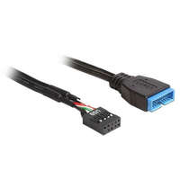 DeLock Delock 83281 alaplapi USB 2.0 anya -> alaplapi USB 3.0 apa 0.3m kábel