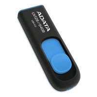 ADATA Pen Drive 64GB ADATA UV128 fekete-kék USB3.0 (AUV128-64G-RBE)