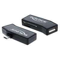 DeLock DeLock DL91730 kártyaolvasó Micro USB OTG + USB port