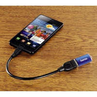 Hama Hama USB A aljzat --> micro USB B dugó (78426)
