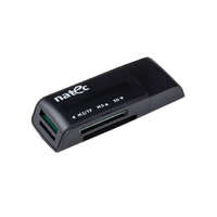 natec Natec Mini Ant 3 kártyaolvasó USB 2.0 fekete (NCZ-0560)