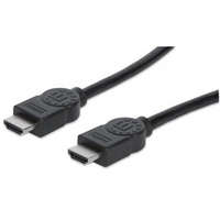 Manhattan Manhattan High Speed HDMI Ethernet kábel 3m fekete (323222)