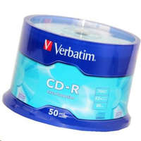 Verbatim Verbatim 80&#039;/700MB 52x CD lemez hengeres 50db/cs