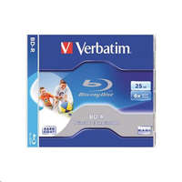Verbatim Verbatim BD-R 25GB 6x Blu-Ray írható lemez (BRV-6)
