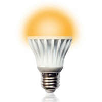 Techlight Techlight 3923 E27 8W LED fényforrás meleg fehér /73716/ (80W-os hagyományos izzó)