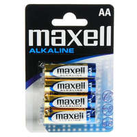 Maxell Maxell 1.5V Alkáli AA ceruza elem (4db / csomag) (LR6)