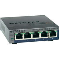 Netgear Netgear GS105E-200PES 5 portos switch