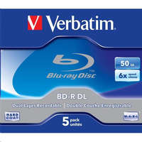 Verbatim Verbatim BD-R DL 50GB 6x Dupla Rétegű Blu-Ray lemez (BRV-6DL 50GB 6X)