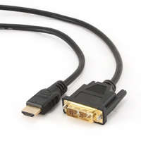 Gembird Gembird Cablexpert HDMI--> DVI-D kábel 0.5m (CC-HDMI-DVI-0.5M)