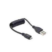 Gembird Gembird Cablexpert USB 2.0 --> micro-USB 0,6m tekercs kábel (CC-MUSB2C-AMBM-0.6M)
