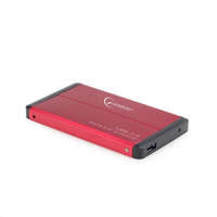 Gembird Gembird 2.5&#039;&#039; külső SATA merevlemez ház USB 3.0 piros (EE2-U3S-2-R)