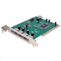 Startech.com StarTech.com 4+1x USB 2.0 bővítő kártya PCI (PCIUSB7)
