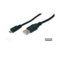 Assmann Assmann USB A --> mini USB összekötő kábel 1m (AK-300130-010-S)
