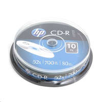 HP HP 80&#039;/700MB 52x CD lemez hengeres 10db/henger