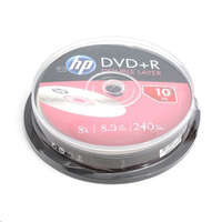 HP HP DVD+R DL 8.5GB 8x Dual Layer DVD lemez hengeres 10db/henger