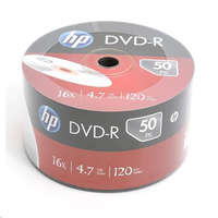 HP HP DVD-R 4.7GB 16x DVD lemez zsugorhengeres 50db/henger (HP1650S-)