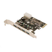 LogiLink LogiLink PC0057A 4x USB 3.0 bővítő kártya PCIe