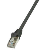 LogiLink LogiLink F/UTP patch kábel Cat.5e 10m fekete (CP1093S)