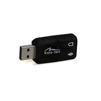 Media-Tech Media-Tech MT5101 Virtu 5.1 USB külső hangkártya fekete